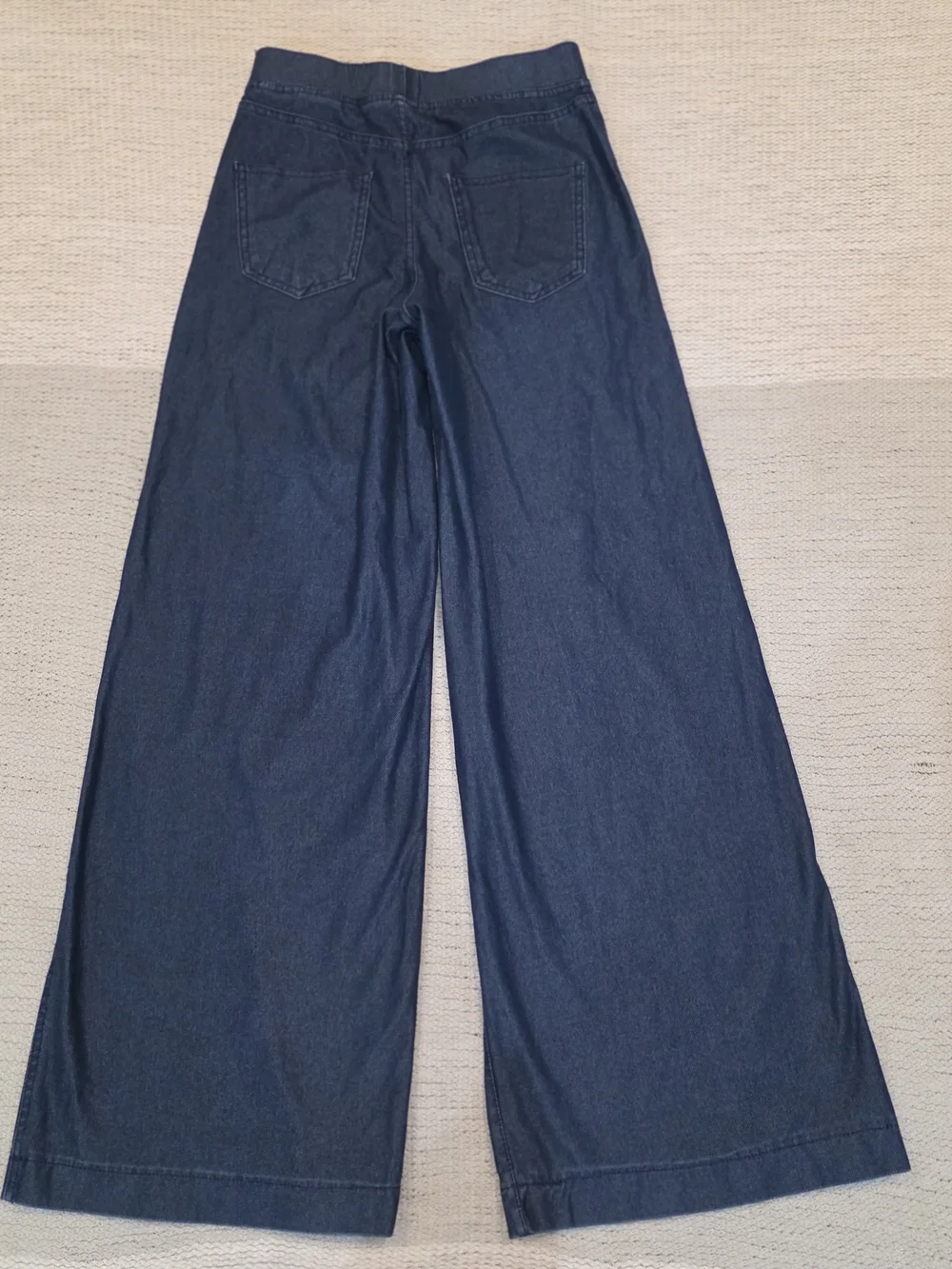 Girls H&M Navy Blue Denim Jeans-Size 14